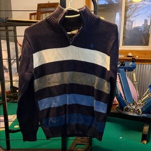 Kids Navy Striped Sweater